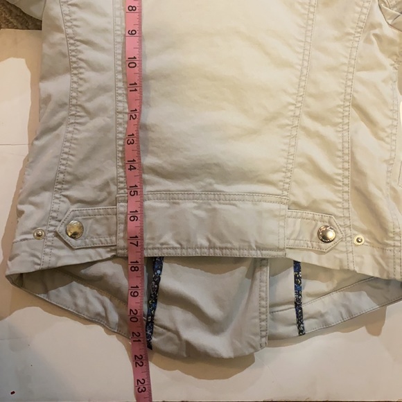 Juicy Couture Light Gray Utility Jacket, Small - Picture 13 of 13